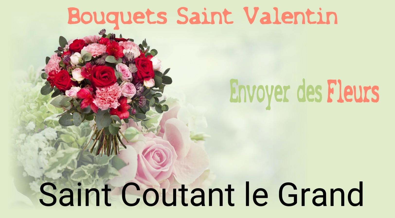 Roses de Saint-Valentin livrées à Saint-Coutant-le-Grand